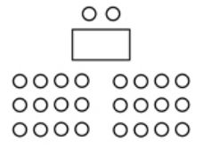 image of lecture layout
